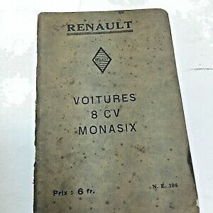 RENAULT 8CV MONASIX