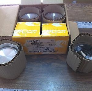 1880230 – HEPOLITE 4 X PISTON SET WITHOUT CIRCLIP MGB FIT 1971