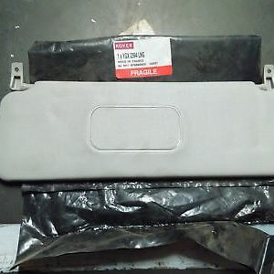 YGX2394LNG – Sun Visor assembly-front header – Cool Grey, with mirror ROVER MINI